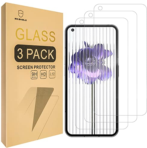 Mr.Shield Protector de Pantalla para Nothing phone (1) Cristal Vidrio Templado [3 Piezas] [9H Dureza] Anti-Arañazos