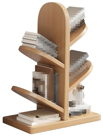 Zeitschriftenregal Prospektständer Large Capacity Floor-Standing Book Display Wooden, 4/7/9-Tier Multifunktions-Magazin-Halter für Wohnzimmer, Planer Aktenordner Notizbücher Mail Display Rack ( Color