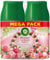 Air Wick Automatic Air Freshener Freshmatic Spray Twin Refills, Peony Garden Party, Pack 1 x 250ml, Natural Essential Oils, Last up to 140 Days, Air freshener