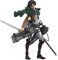 Zhongkaihua Figurine d'anime Levi Figurine d'action édition de Bataille articulations Accessoires modifiables Mobiles modèle Levi Figurine en PVC Statue