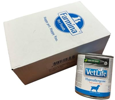 Farmina Dog VetLife Nassfutter Hypoallergenic Fisch & Kartoffel 6 x 300g