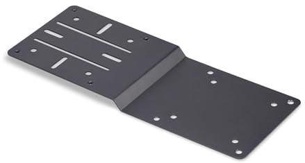 StarTech.com Staffa di montaggio VESA per NUC/Client sottili o docking station per laptop, compatibile VESA 75x75/100x100