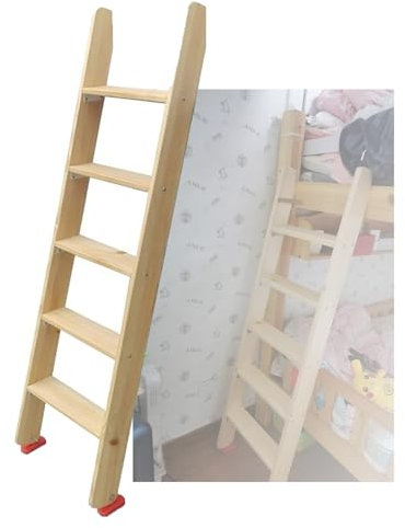 YCOVSFP Escalera For Litera, Repuesto For Autocaravana con Patas De Goma Antideslizantes For Dormitorios, Apartamentos Y Hoteles, Capacidad De Carga De 300 Kg.