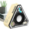 Portable Speaker, Small Wireless Speaker, 3.82 Inches Battery Powered Subwoofer with Deep Bass, Rechargeable Audio Amplifier for Outdoor Use, Beach, Camping, Compact Desktop Design