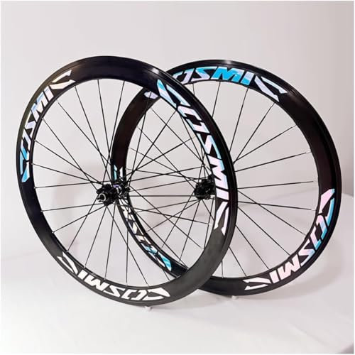 SDYAYFGE 700C Aluminiumlegierung Rennrad Laufradsatz Felge 40Mm/50Mm Schnellspanner 100/135Mm 20H Nabe Mit Scheibenbremse Für 8-9-10-11 Fach Kassette,40mm