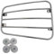 Rear Racks Motorcycle Universal Fuel Gas Tank Luggage Rack Shelf Holder Bracket With Suction Cups Motorcycle Rack(Silver)