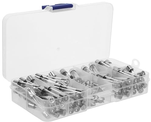 Sewroro Kit de 72 Fusibles Miniatures en Verre à Fusion Rapide 05 A-30 A Tube Fusible en Verre pour Circuits Imprimés Applications Automobiles et Éclairage Protection Électrique
