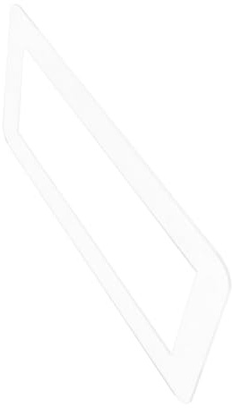Acrílico Cubierta de Autoadhesiva para Tomacorriente Eléctrico | Protector Interruptor Transparente, Enchufes Pared, Protector de Llaves de Luz, Cubierta Enchufes Pared
