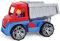 Lena 4410 Truxx, Spielfahrzeug ca. 27 cm, Spiel Set mit Kipper und Spielfigur, Kippaster für Kinder ab 2 Jahre