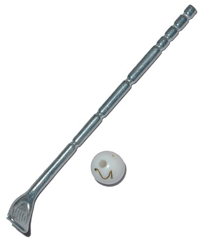 alles-meine.de GmbH Miniatur Golfschläger mit Ball - Golfset Schläger Sport Puppenhaus - Mini Ballsport Minigolf Golf Bürogolf Putter Eisen