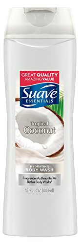 Suave Essentials Body Wash Creamy Tropical Coconut 15 oz