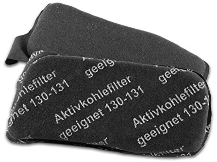 Filtro di alta qualità, filtro al carbone, filtro ai carboni attivi, filtro antiodore, filtro motore adatto per Vorwerk Folletto VK 130 VK 131 VK 131SC – filtra gli odori sgradevoli dall'aria