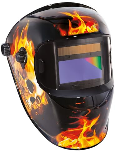 GYS – Schweißhelm LCD Fireman – Farbton 9/13 – Technologie True Color