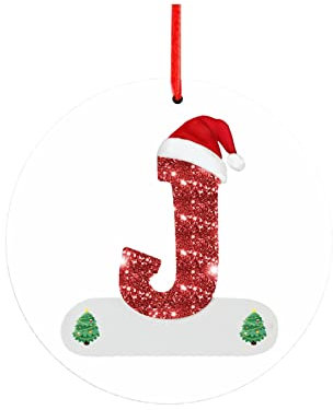 HshDUti Christmas Letter Ornaments Wooden Christmas Tree Decorations Ornaments Letter Hanging Pendant Ornaments For Xmas Tree Decorations Crystal Garland J