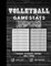 Volleyball Game Stats Book: This is a quick edit blank games stats volleyball book which allows you to keep stats quickly on attacking, passing, assists, digs, serving, and blocks
