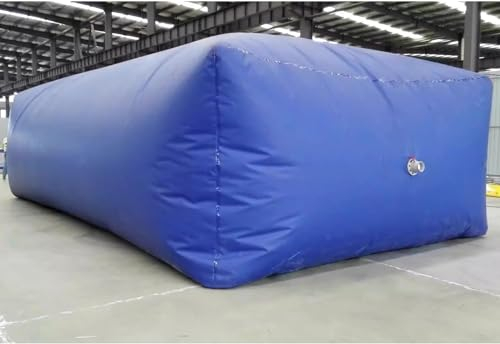 SAFWELAU Eau Pliable Réutilisable Grande capacité bidons pliants Réservoirs à vessie de stockage d'eau pour lit de camion/cour extérieure, 100L-10000L Conteneur de stockage de sacs d'eau d'urgence ave