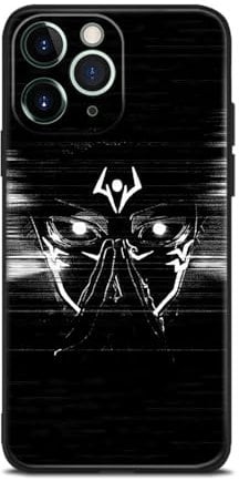 JJK Anime Black Phone Case, Manga Fans Shell, Unique Design Protective Cover (Sukuna,for iPhone 14 Pro Max)
