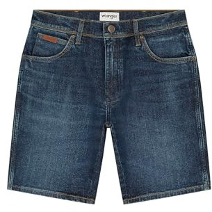Wrangler Men's Texas Denim Shorts, Meadow Haze, 34W