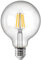 Leo's Light 12W LED Edison Lampe G125 LED Filament Lampe Dekorative Glühbirnen E27, ersetzt 100 Watt, 1200 Lumen, 2200K Warmweiß, für Hängelampe Wandleuchte Pendelleuchte (Clear, 12W)