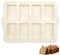 OVBOVA Mini Pagnotta In Silicone, Tortiera Rettangolare A 8 Cavità, Mini Teglia Per Pane, Padella Per Brownie, Piccola Pagnotta Antiaderente Stampi Per Pane, Brownies, Cioccolato, Sapone, Resina
