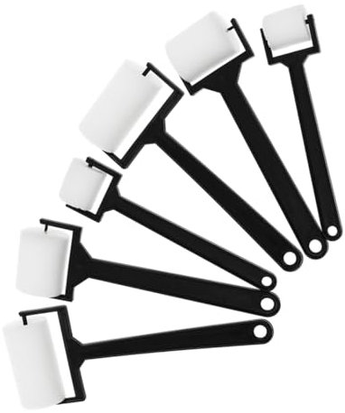 EPIGEIST 6 Stück Roller-malschwamm-Pinsel Zum Malen, Schaumstoffwalze, Farbschwämme, Schaumstoffpinsel Für Bastelbedarf