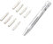Essential Hand Tools Compact Magnetic Pocket Screwdriver Set with 8 Pieces (Silver)