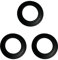 Pack of 3 Replacement Flush Valve Rubber Seal Washer For Siamp Optima 49/50 34490507