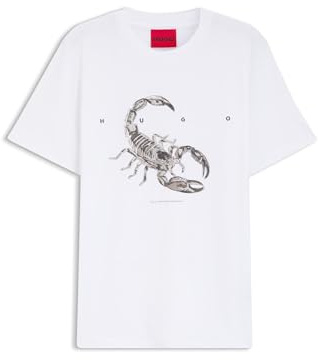 T-Shirt Aus Baumwoll-Jersey Mit Breitem Logo