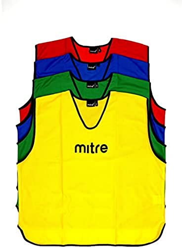 Mitre Trainingsleibchen-Set für das Grundlagentraining 25-teiliges, Green, Junior