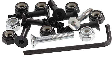 ENUFF Bolt Sets Schrauben, Unisex Erwachsene, Unisex – Erwachsene, AC102_1'', bunt, 1''