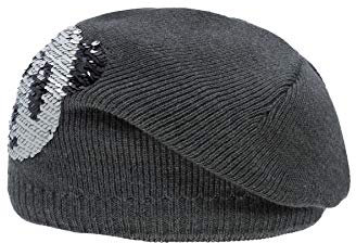 Döll Beanie Strick Mädchen anthrazit Melange,55,Grau Kinder, Kinder