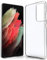 N NEWTOP Custodia Cover Compatibile con Samsung Galaxy S21 Ultra, Morbido TPU Clear Gel Silicone Anti Graffio Trasparente Slim Sottile Flessibile Case Posteriore Protettiva