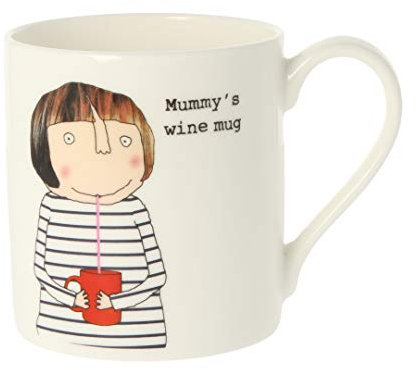 Rosie Made A Thing Mummy Wine Bone China Mug Gift Idea Her QRH51