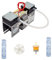 Toplionace Petite Pompe à Vide Sans Huile 220V, Pompe D'aspiration Miniature de Pompe à Pression Négative pour L'équipement de Beauté HL-15V