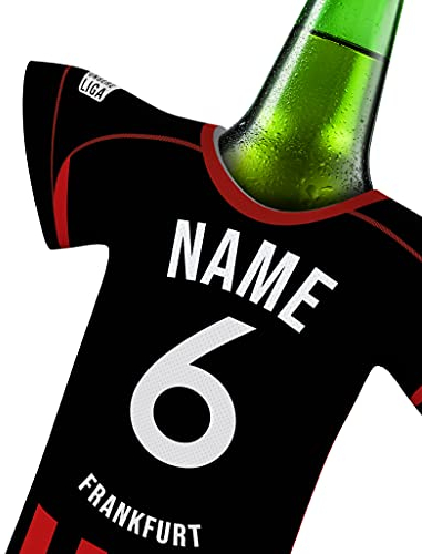 my fan shirt PERSONALISIERTES Trikot passend für Frankfurt Trikot kühler Fans | Flaschenkühler Getränkekühler Fanartikel by MYFANSHIRT.com Kein Original