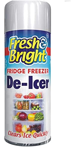 SDMAX 200ml De-Icer Spray, Quick Ice Remover Anti-Bacterial Fridge Freezer Anti-Bacterial Speed Up Defrost Cleaner, Fridge Cleaner, Freezer De-Icer Spray, 1X
