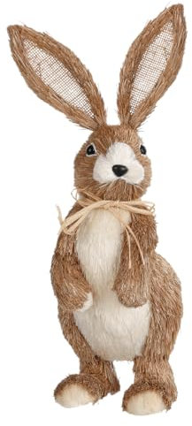 Deko-Oster-Hase, braun, 40 cm hoch