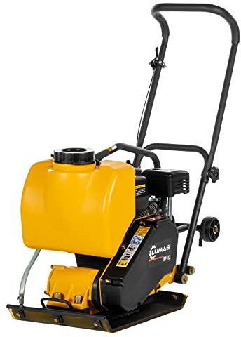 Lumag Compactor Plate Wacker Plate 75KG 14 Germany RPi12 with Water System Wheels & Mat Included Petrol Use with Tarmac or Dust Suppression