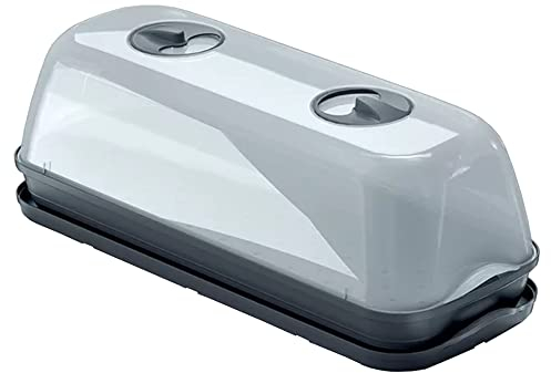 RESPANA TABLE GREENHOUSE plateau de semis polyvalent, dimensions (mm) 515x196x185, couleur Anthracite