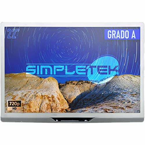 SIMPLETEK Monitor 22, Multimedial, 1680x1050px, 16:10, with Speakers | Grey (Refurbished)