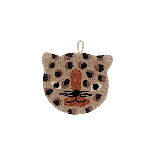 OYOY Living Design Koala-Miniatur-Wandaufhänger Braun aus Wolle H24x28,5cm