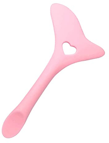 Silikon Eyeliner Aid Eyeliner Stencils Wing Tips Wiederverwendbare Silikon Eyeliner Werkzeug Mascara Drawing Aid Make-up Werkzeug Eyeliner Applikator Tool (Rosa)