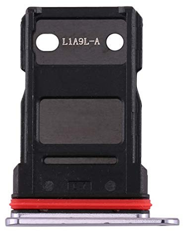 Generico Kompatibel Mit oneplus 7T HD1900 HD1901 HD1903 HD1905 HD1907 Try Tray Tablett Gehäuse Tür Karte SIM Card Slot Schlitten Leser (Silver)