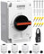 CNLonQcom DC Trennschalter PV Anlage 32A 1200V DIY 2 String oder 1 String Leitungsschutzschalter Mit IP66 Wasserdicht Anschlusskasten M20 Anschluss Für Solar