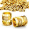 Ziamzra Gewindeeinsatz M2 Einschmelzgewinde 100 Stück Einpressmuttern M2x4x3.2mm Gewindeeinsätze Messing Threaded Inserts für 3D Druck Zubehör Kunststoffteiledurch Wärme Ultraschall