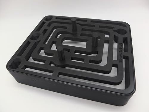 Halter Aufsteller für KitchenAid Standardaufsätze und Raspel Aufsätze Art Deco Stil (Black)