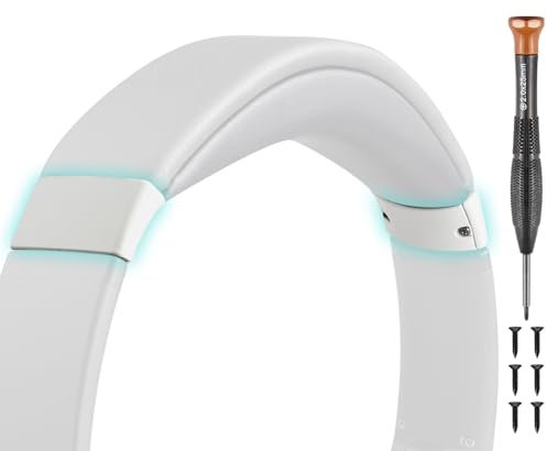 SOULWIT Diadema Tapa Lateral Deslizable para Bose QuietComfort 35 & QC35 II (QC35ii)/QC45/QuietComfort SE (QC SE)/Quiet Comfort Wireless Auriculares, Tapones Extremo para Diadema Reparación Accesorios