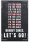 Leinwandposter Nobody Cares Lets Go, Wandkunst, Schlafzimmer-Poster, Wohnzimmer-Dekor, Poster, Büro, Wohnheim, Dekoration, Geschenke, ungerahmt, 20 x 30 cm