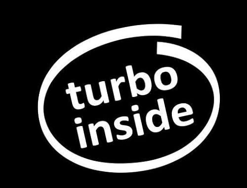 Rakelfix Turbo Turbo Inside Turbolader Aufkleber Größe/Farbe ANPASSBAR Sticker Autoaufkleber