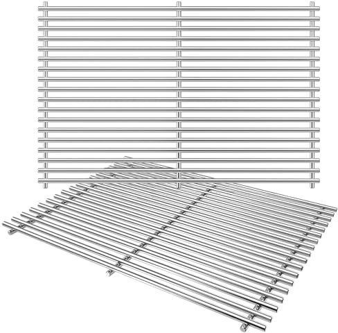 Welbocom 47,9 cm Grillroste für Weber Genesis II 300 & Genesis II LX 300 Series Grills; Genesis II E/S 310 315 320 330 Gasgrills; Weber Genesis II Roste 66095; 304 Edelstahl-Grillroste